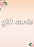 Gift card crystallizedbylena