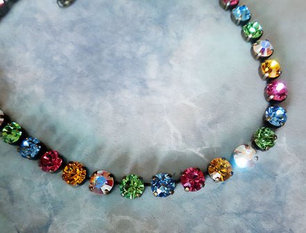TUTTI FRUTTI Austrian crystal multicolour  necklace