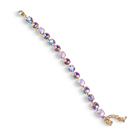 TIMELESS PURPLE Austrian  crystal tennis s bracelet vitrail light,violet