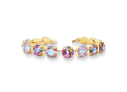 TIMELESS PURPLE Austrian  crystal tennis s bracelet vitrail light,violet