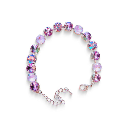 TIMELESS PURPLE Austrian  crystal tennis s bracelet vitrail light,violet
